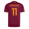 AS Roma Evan Ferguson #11 Hemmatröja 2025-26 Korta ärmar
